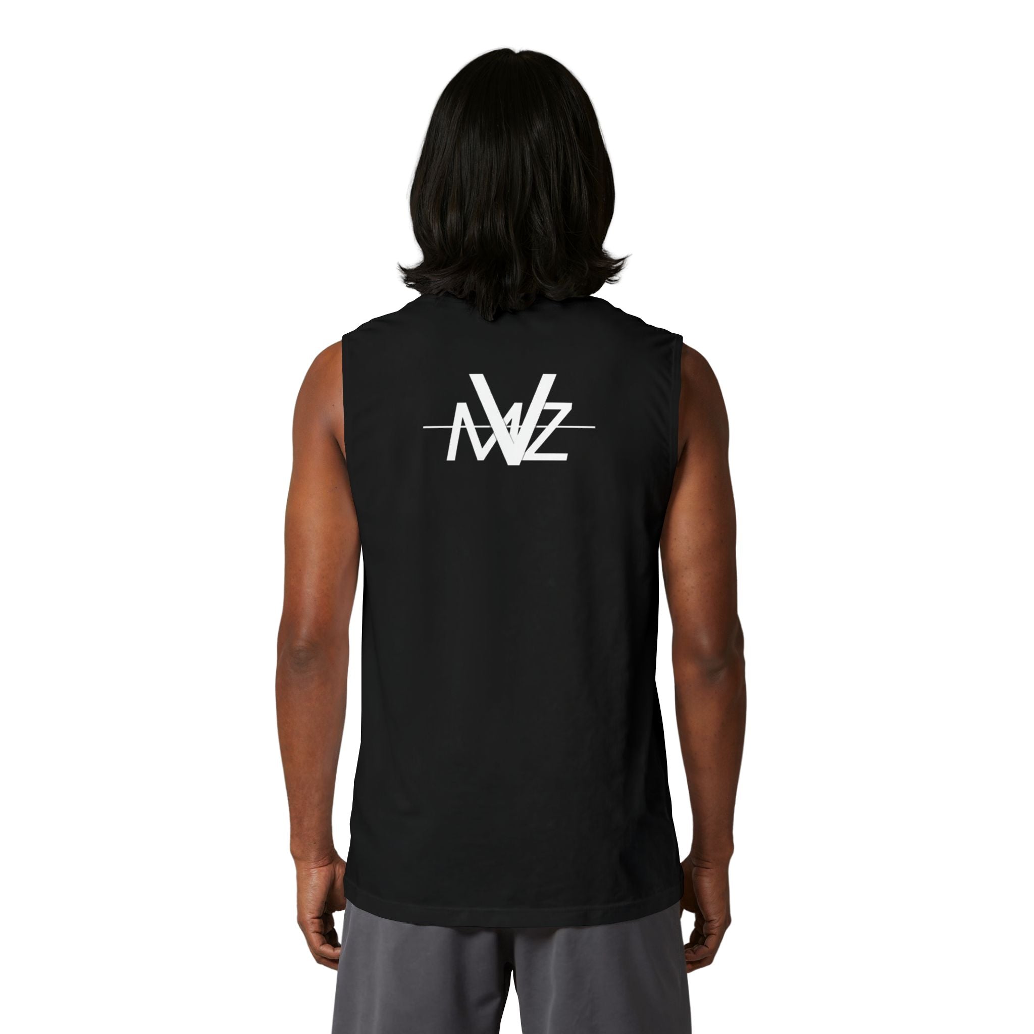 Wolf  Muscle Tank mvz sport — MRZ Graphic Gym Tank Top