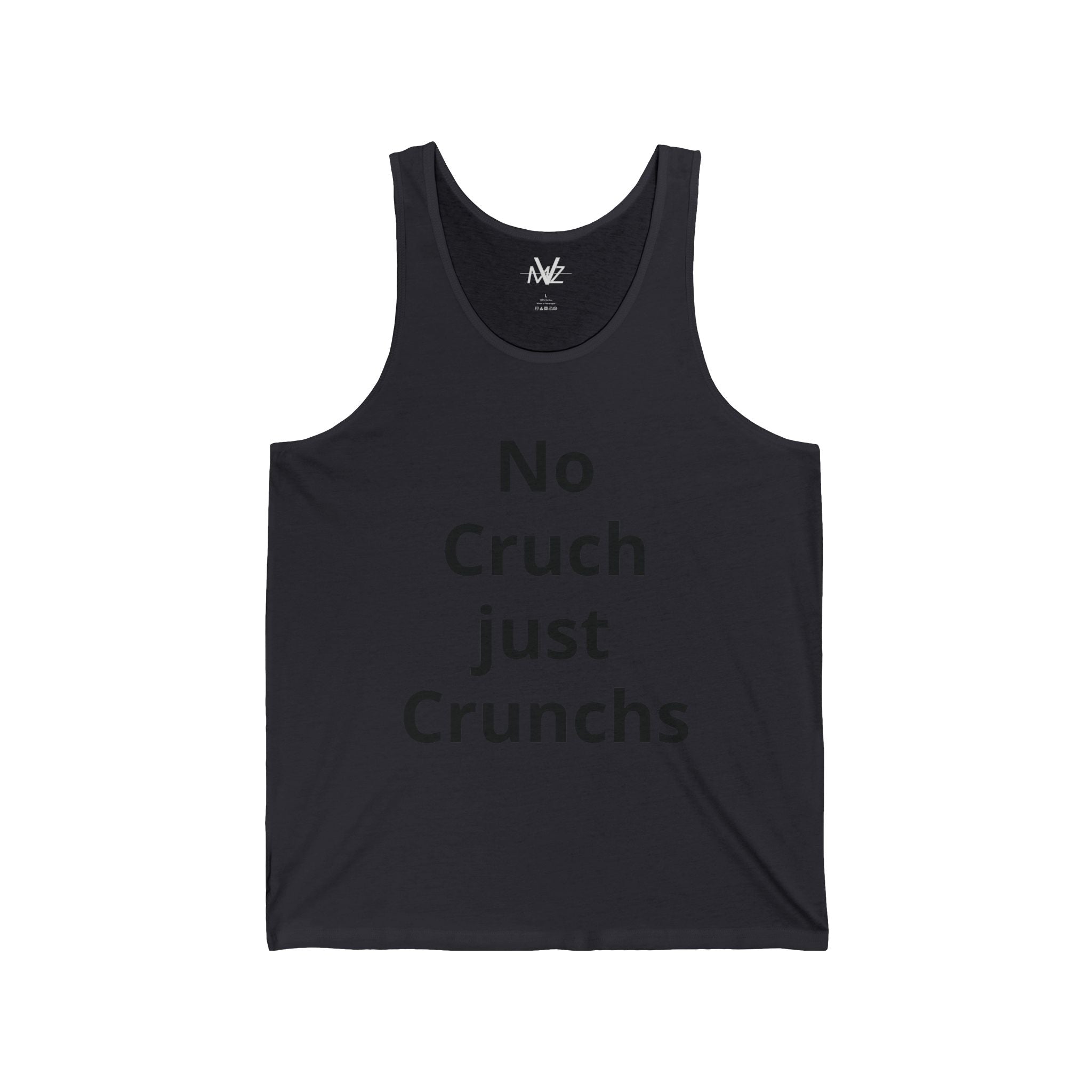 mvz sports - No Cruch Just Crunchs Tank Top — gym  Tank
