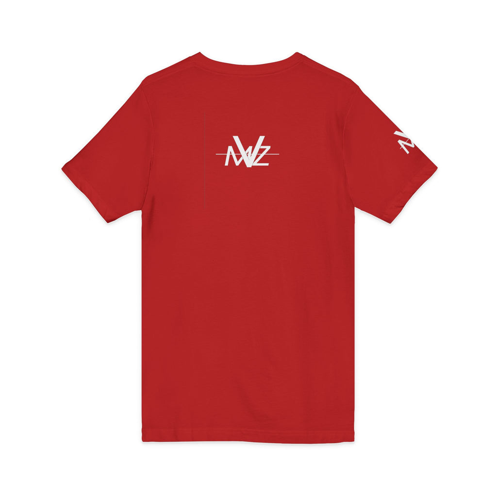 V-Neck Tee — Classical Renaissance roman temple Relief Art