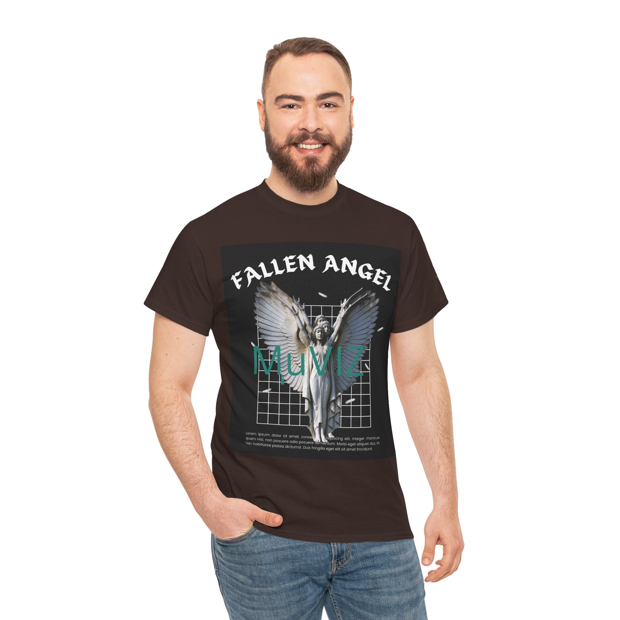 Unisex Heavy Cotton Angel Muviz tee