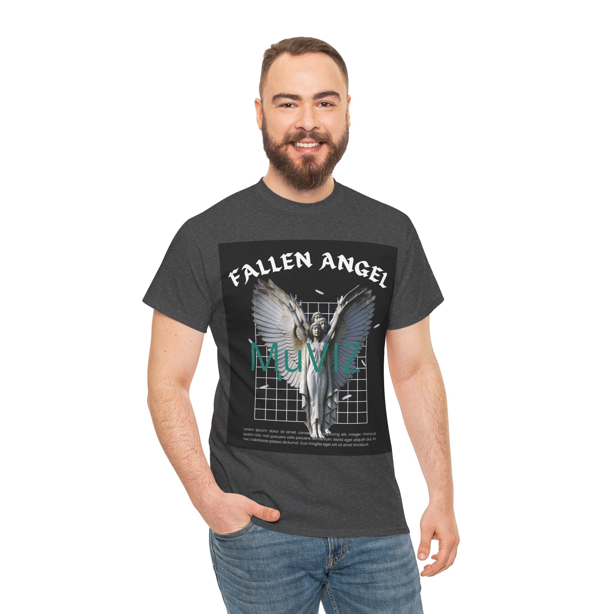 Unisex Heavy Cotton Angel Muviz tee