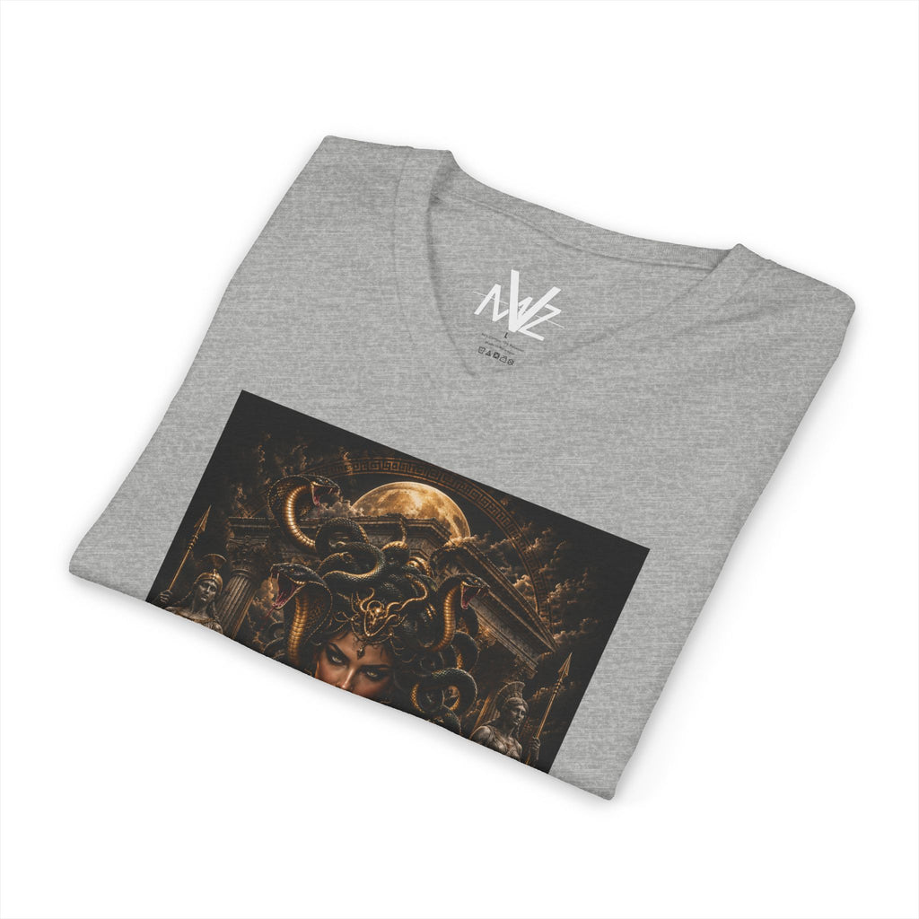 Medieval Fantasy V‑Neck Tee —frase galileo galil