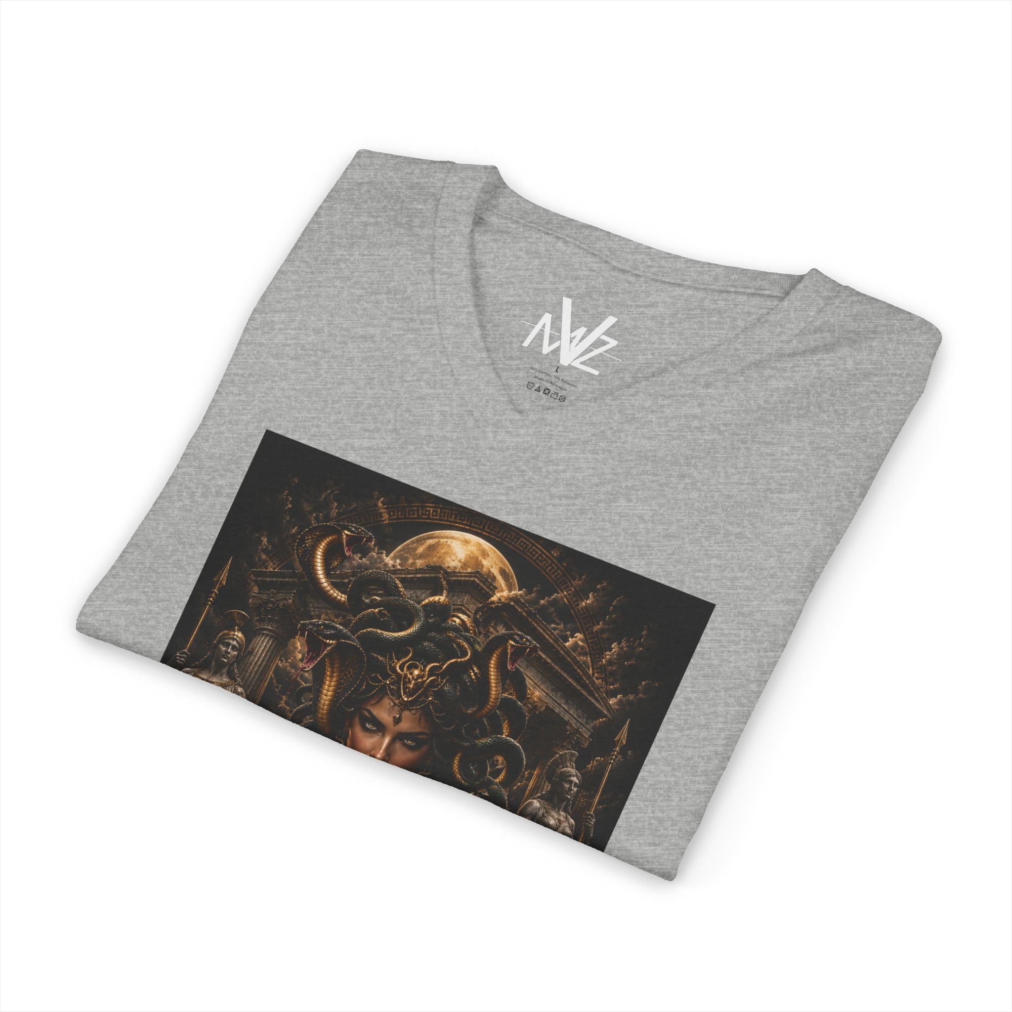 Medieval Fantasy V‑Neck Tee —frase galileo galil