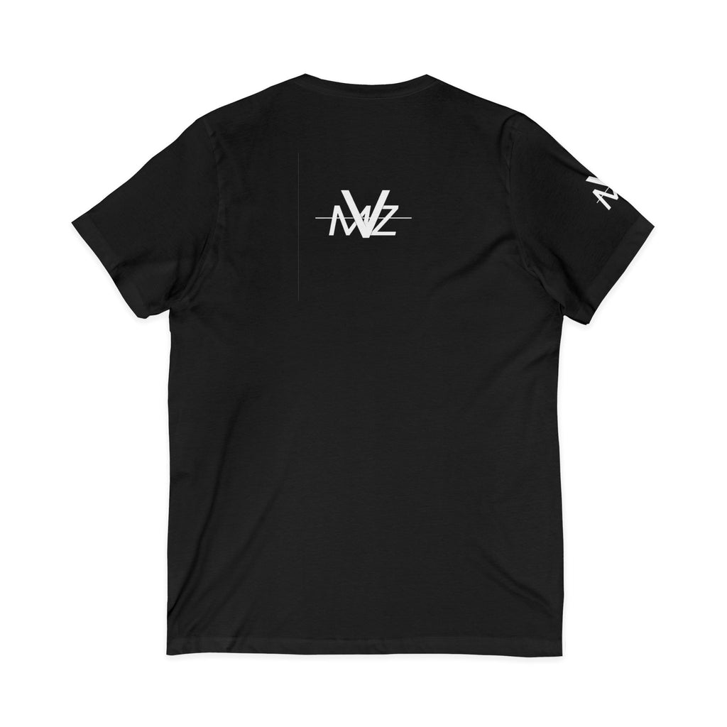 V-Neck Tee — Classical Renaissance roman temple Relief Art