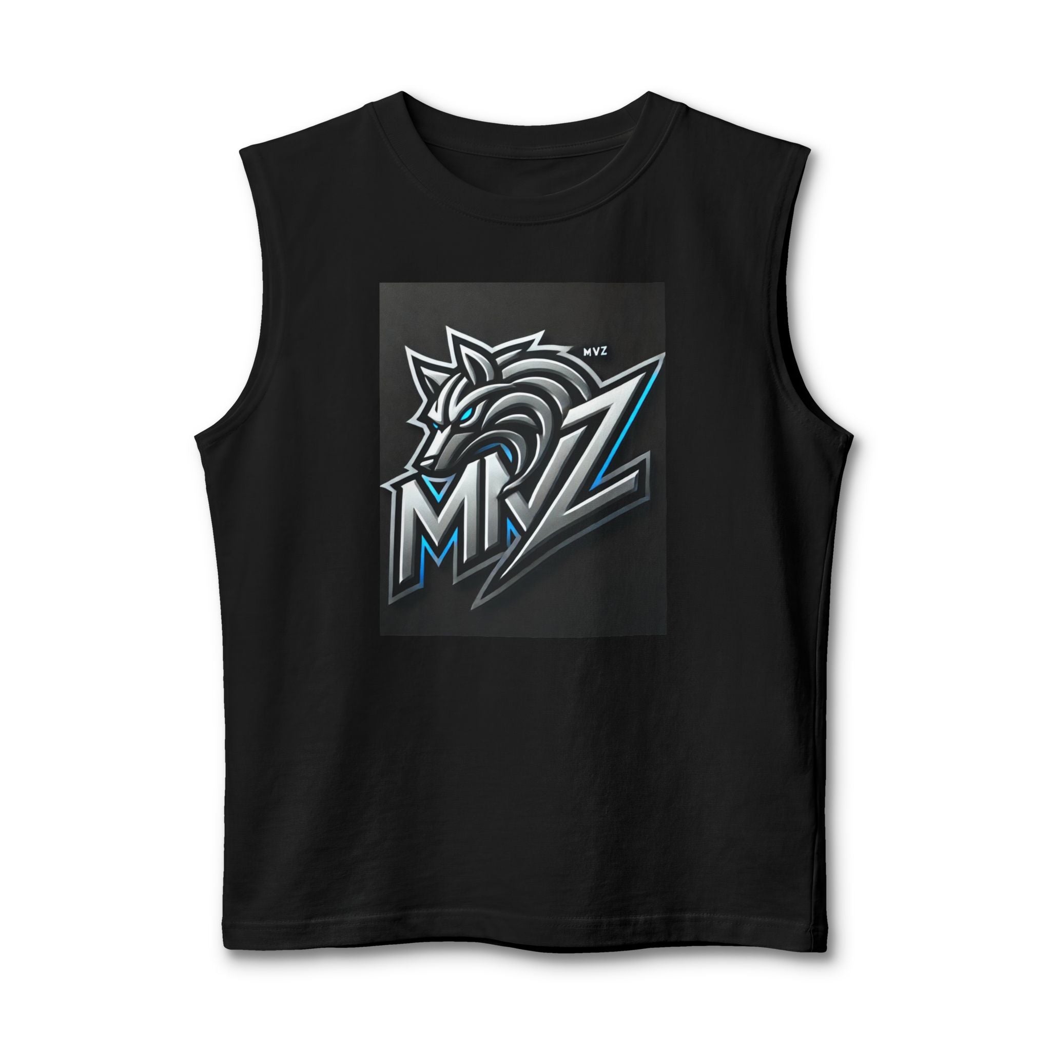 Wolf  Muscle Tank mvz sport — MRZ Graphic Gym Tank Top