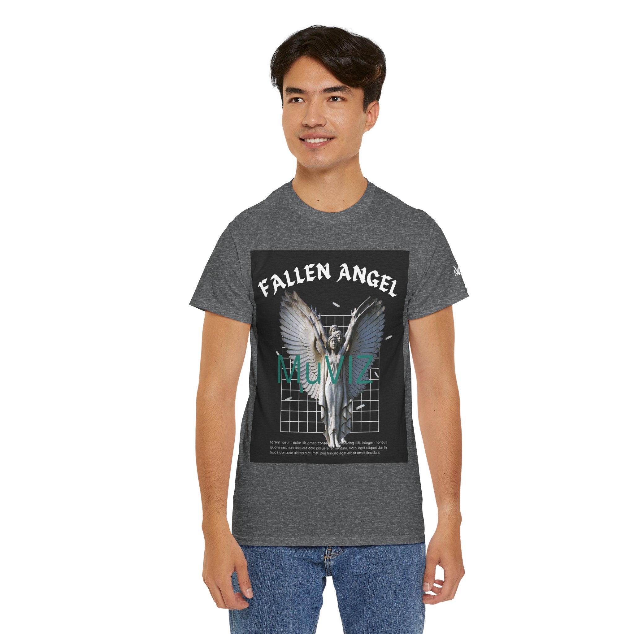 Unisex Heavy Cotton Angel Muviz tee