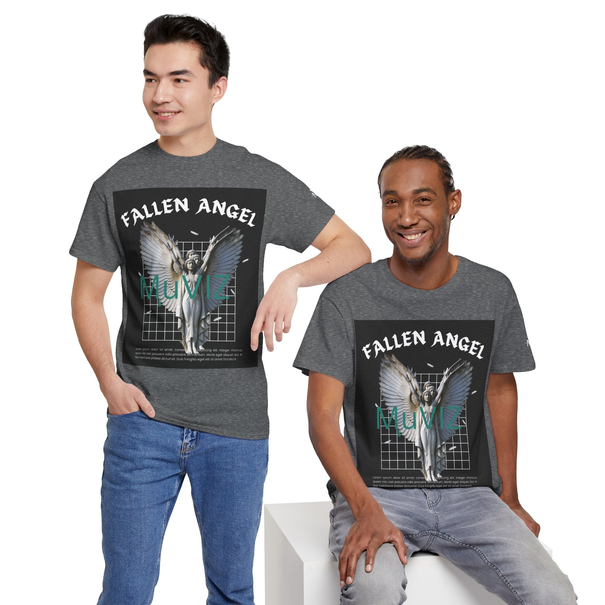 Unisex Heavy Cotton Angel Muviz tee