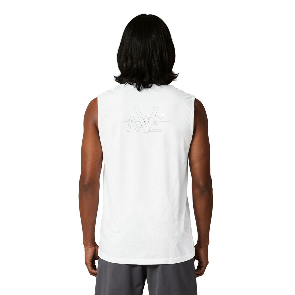 Wolf  Muscle Tank mvz sport — MRZ Graphic Gym Tank Top