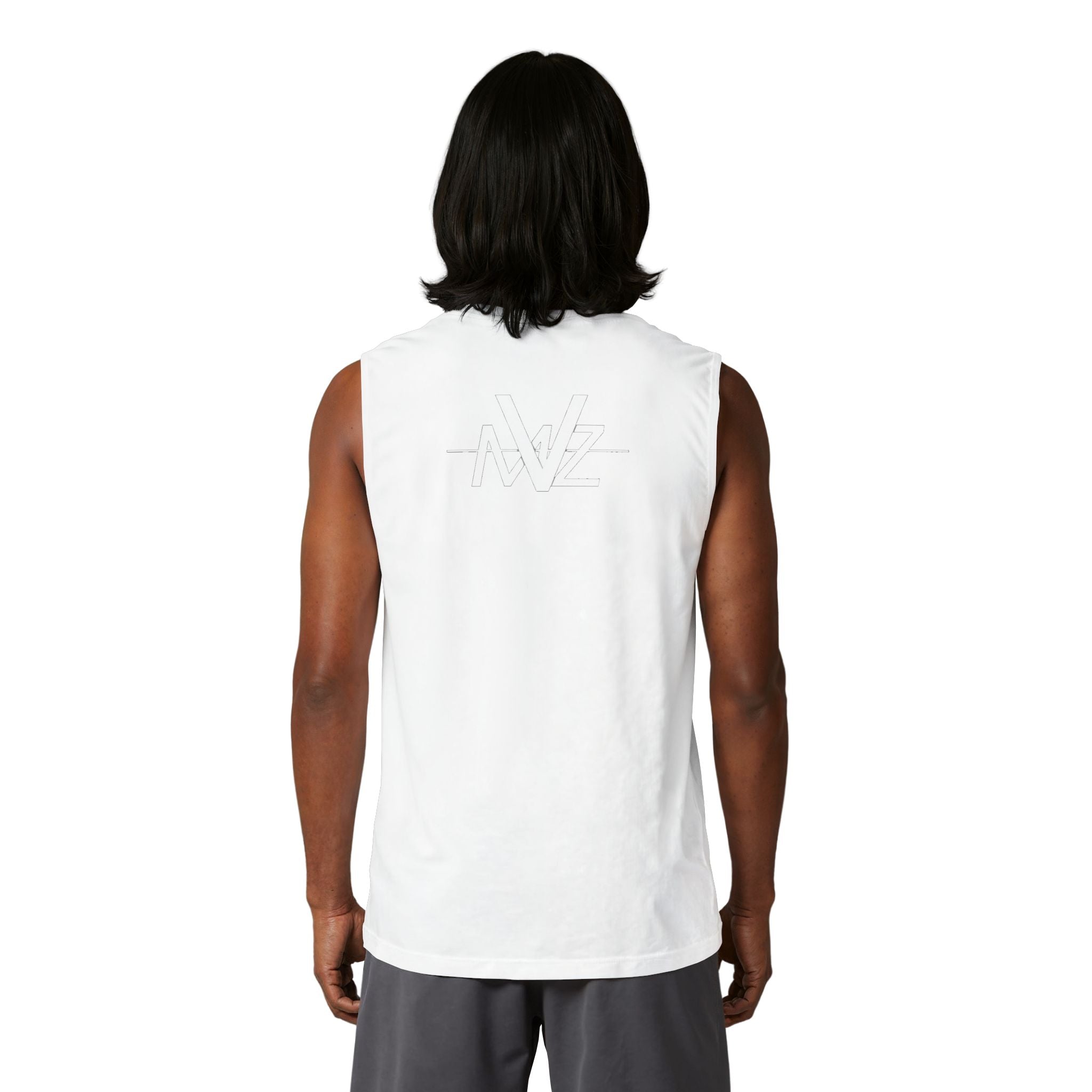 Wolf  Muscle Tank mvz sport — MRZ Graphic Gym Tank Top