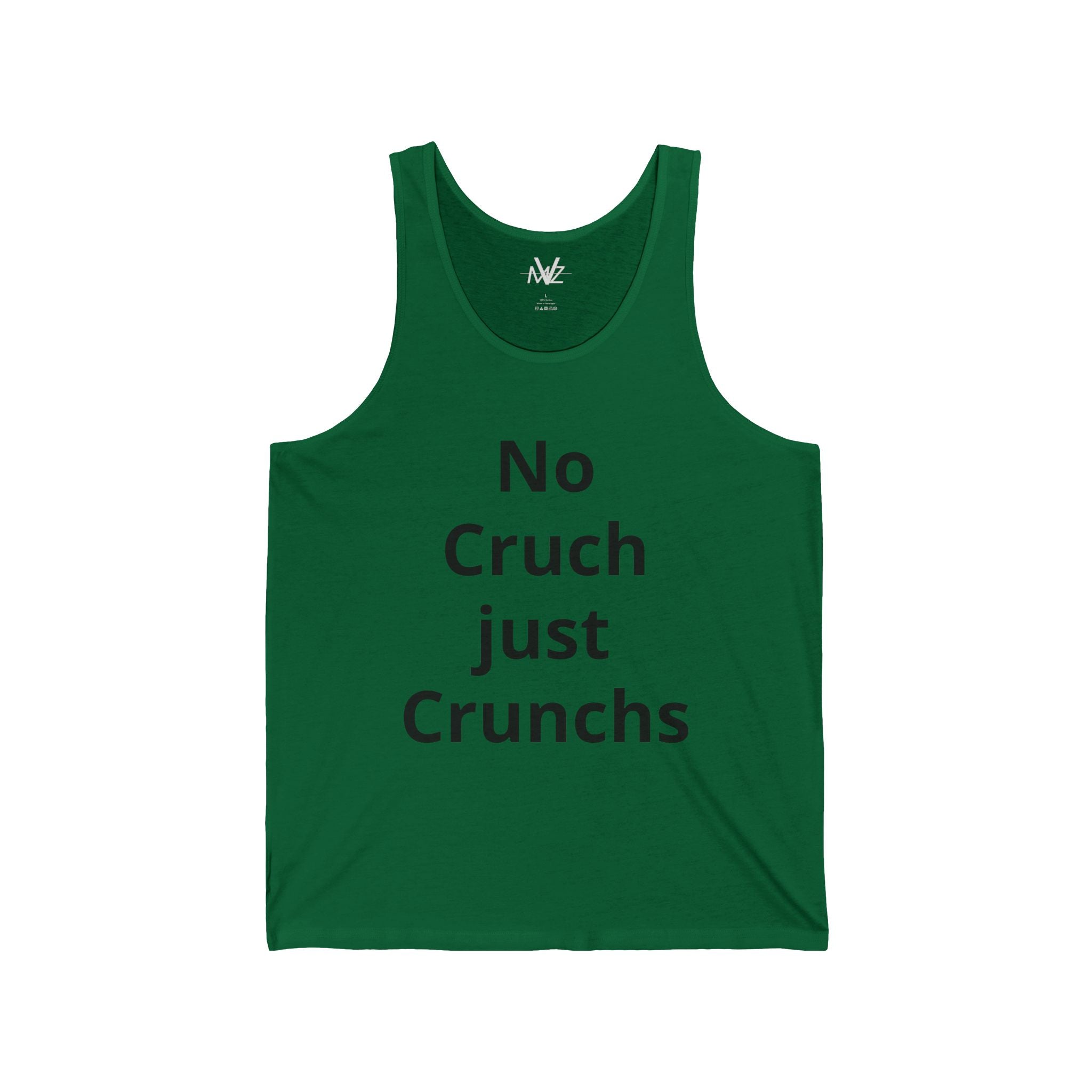 mvz sports - No Cruch Just Crunchs Tank Top — gym  Tank