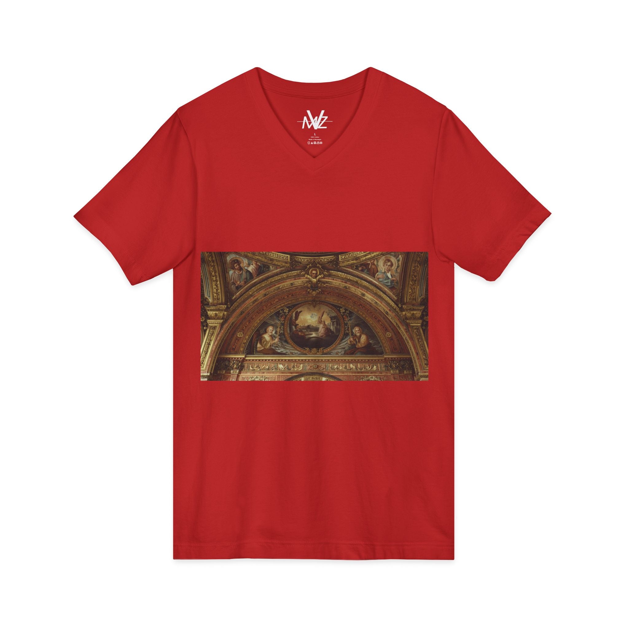 Jersey Short Sleeve V-Neck Tee