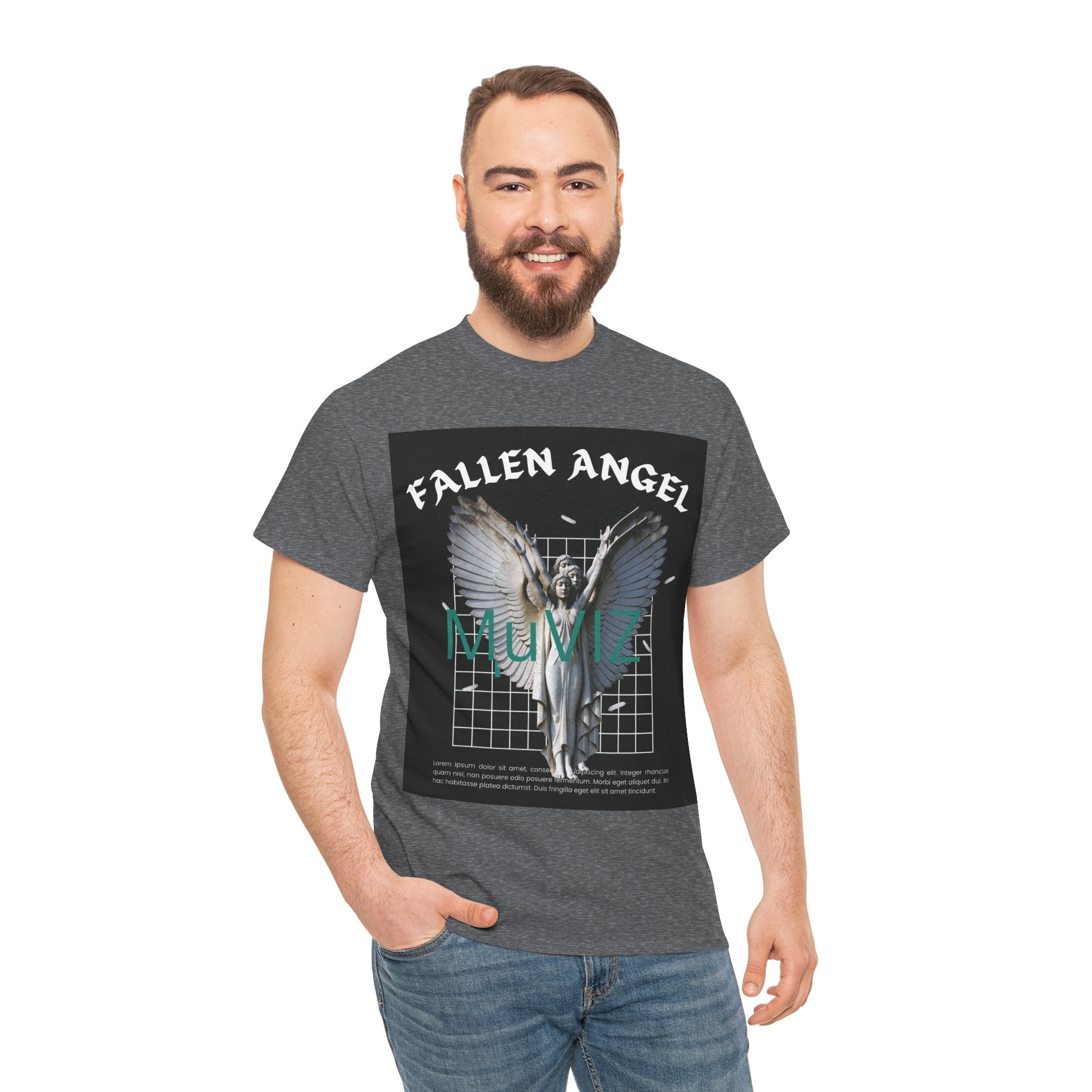 Unisex Heavy Cotton Angel Muviz tee