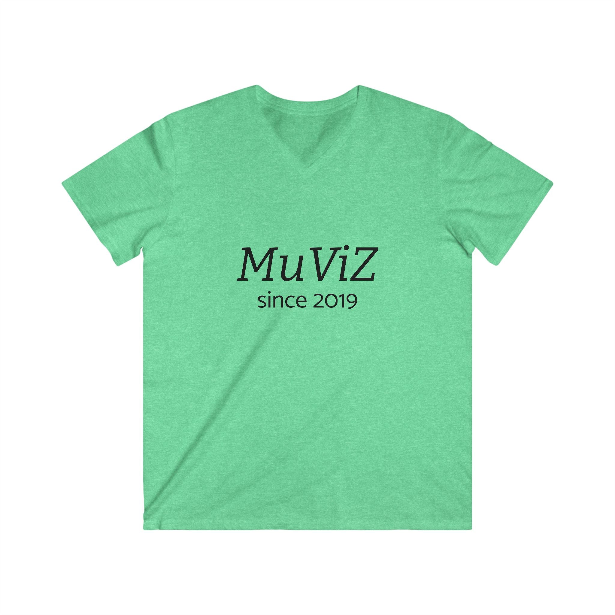 Men's Fitted V-Neck Short Sleeve Tee