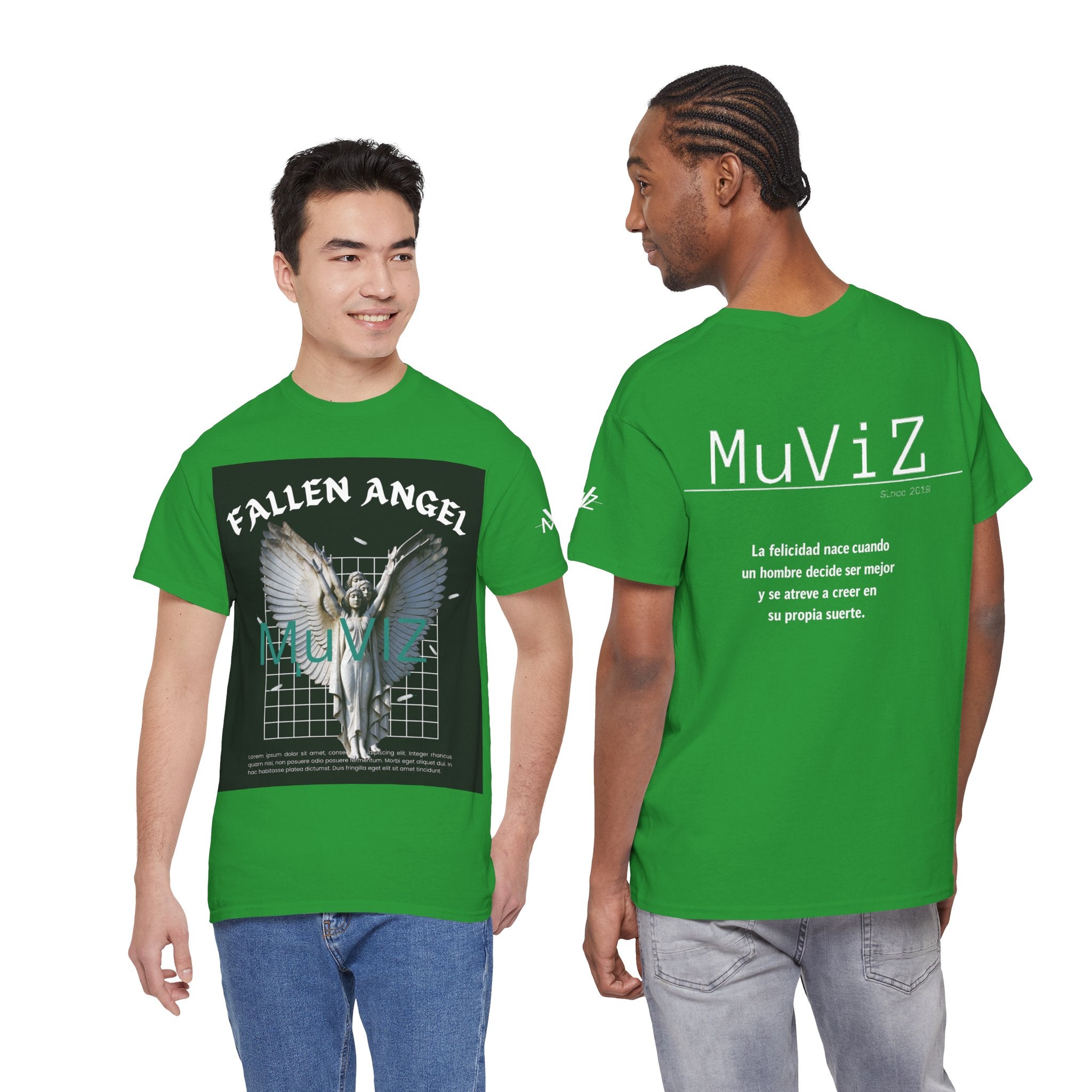 Unisex Heavy Cotton Angel Muviz tee