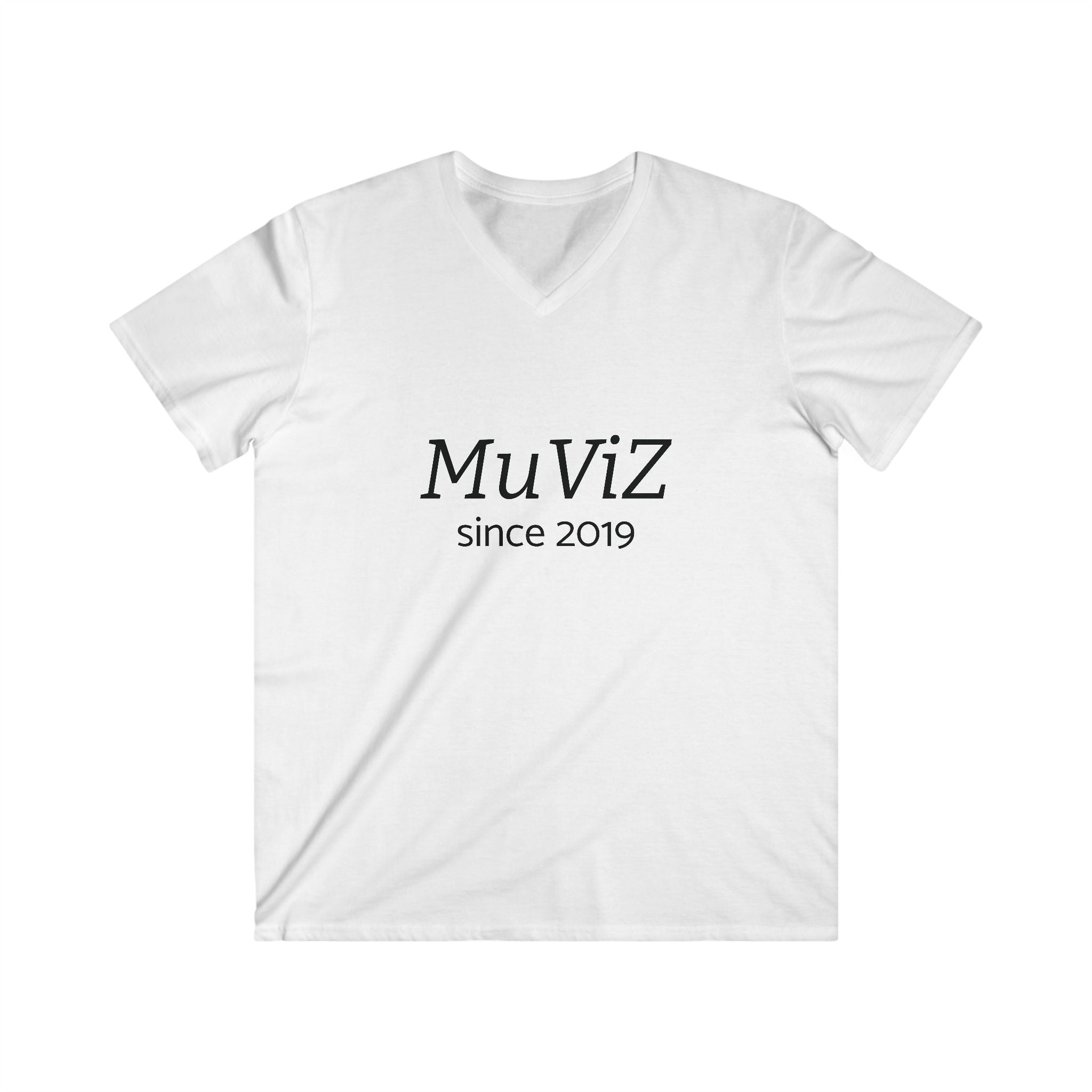 Men's Fitted V-Neck Short Sleeve Tee