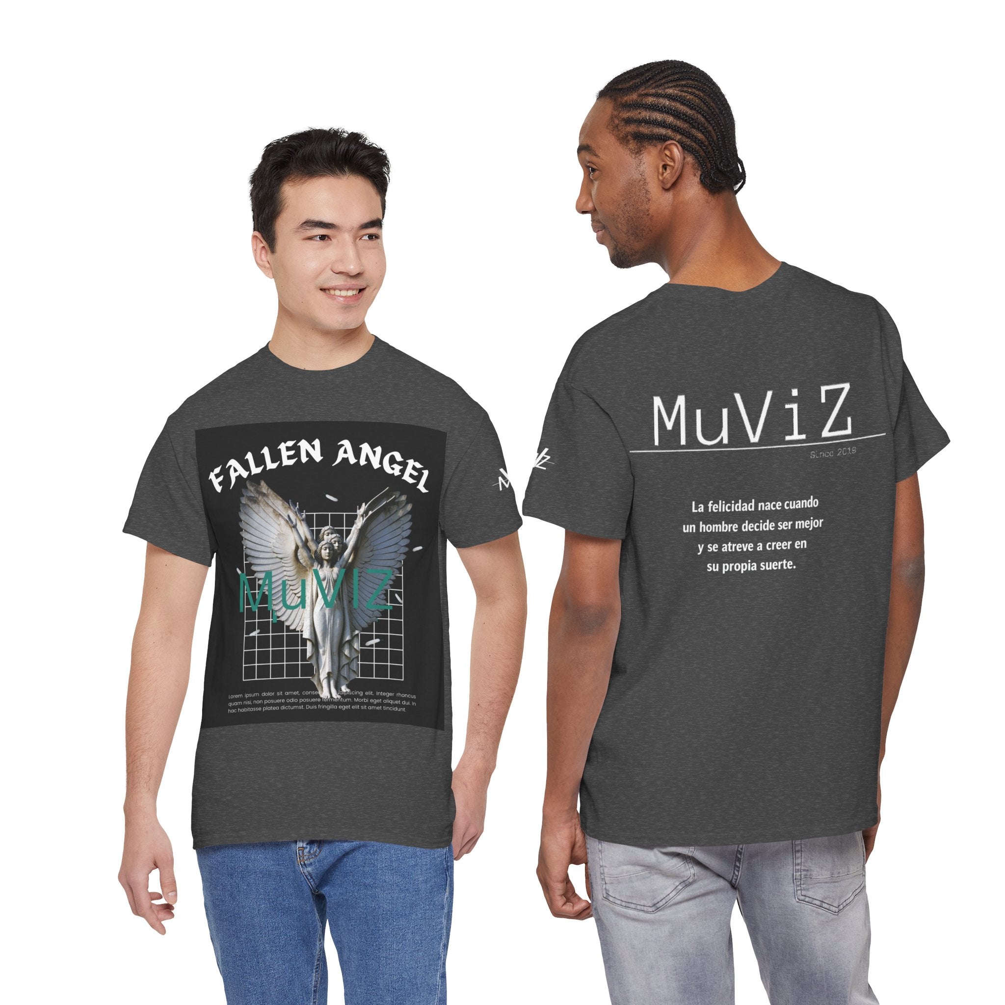 Unisex Heavy Cotton Angel Muviz tee