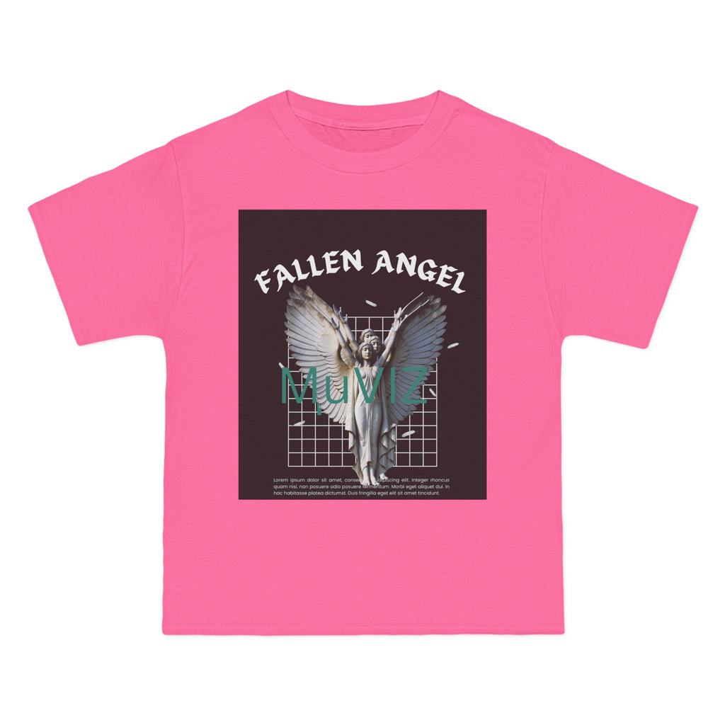 Fallen Angel Graphic T-Shirt — Gothic Winged Design