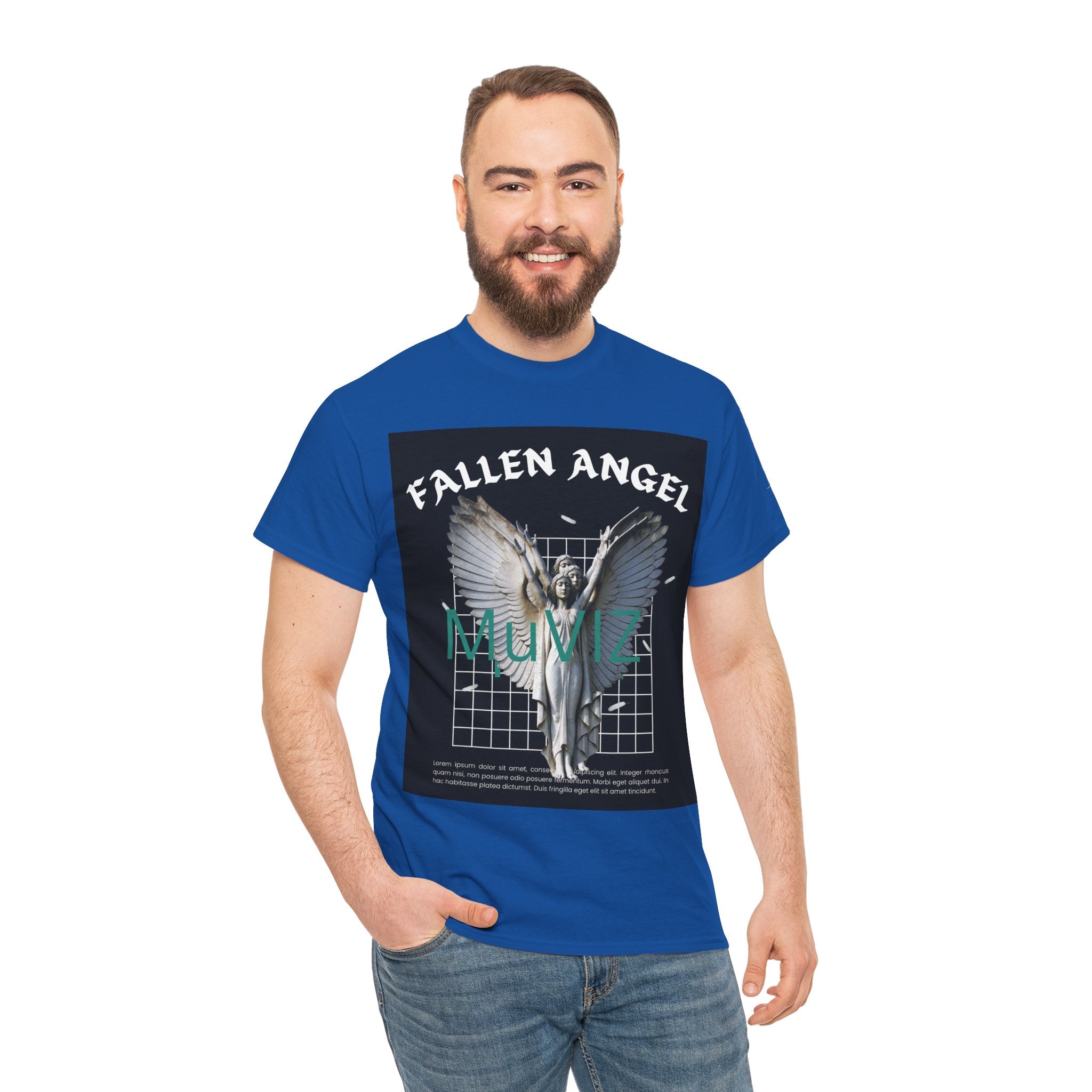 Unisex Heavy Cotton Angel Muviz tee