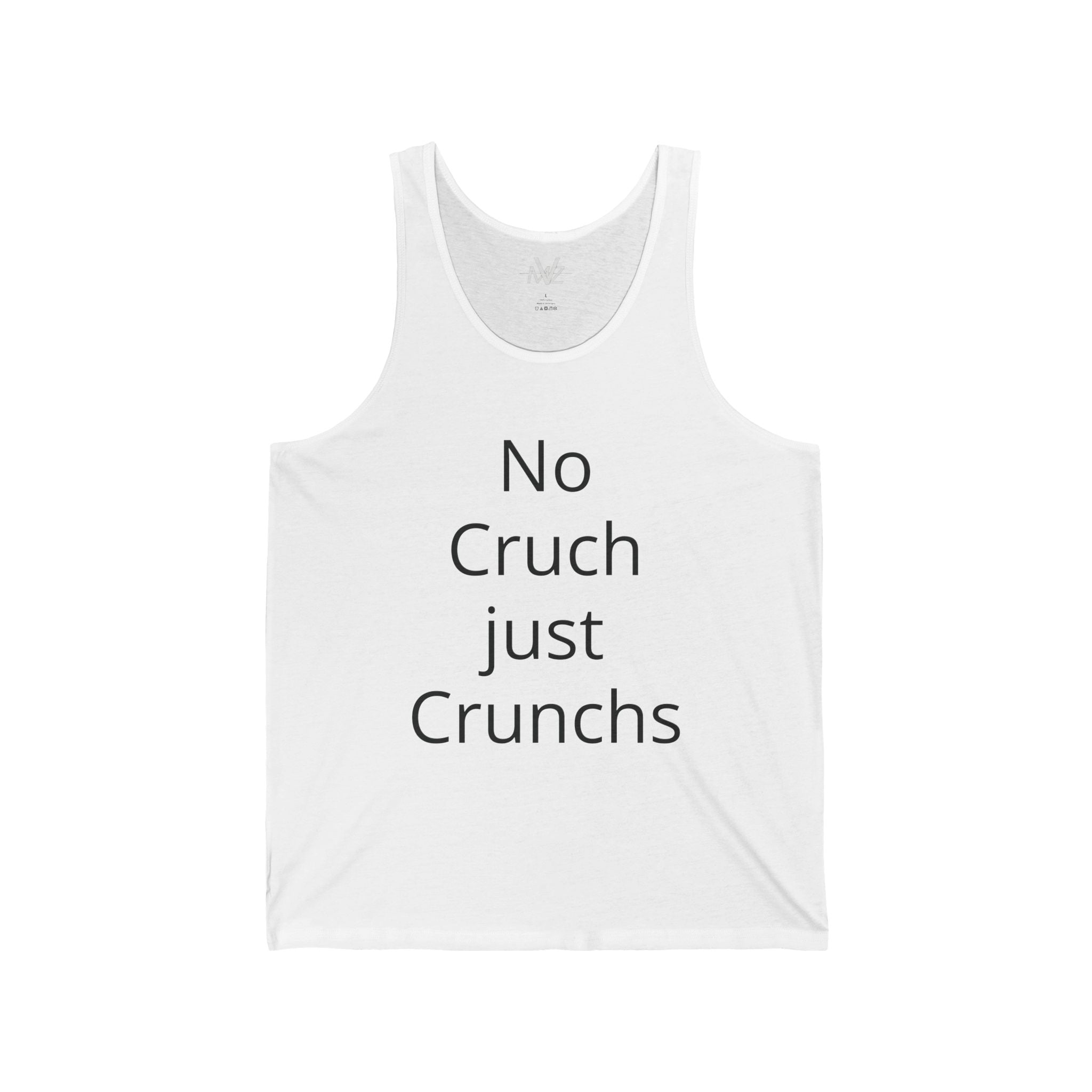 mvz sports - No Cruch Just Crunchs Tank Top — gym  Tank