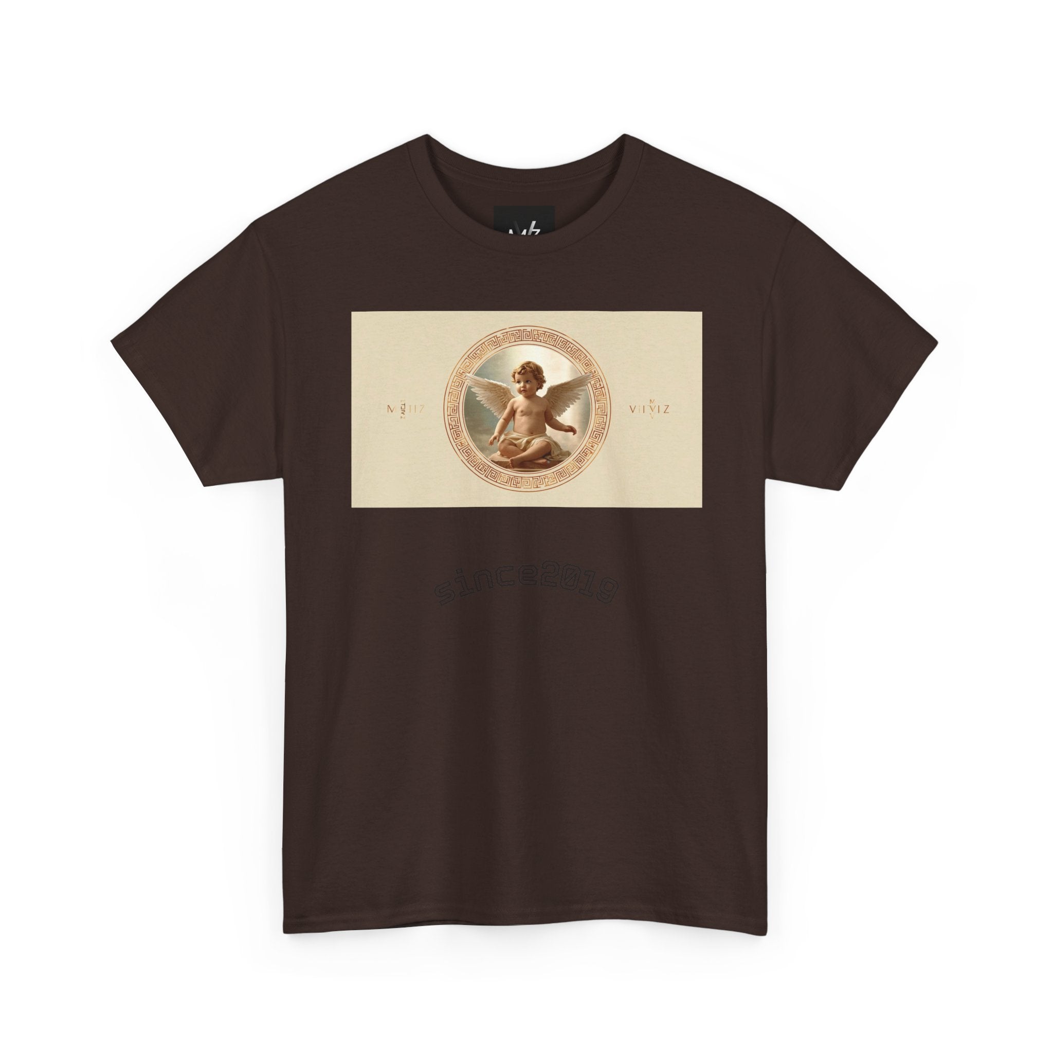 Vintage Cherub Tee — "Sincerely" Retro Angel Graphic T-Shirt
