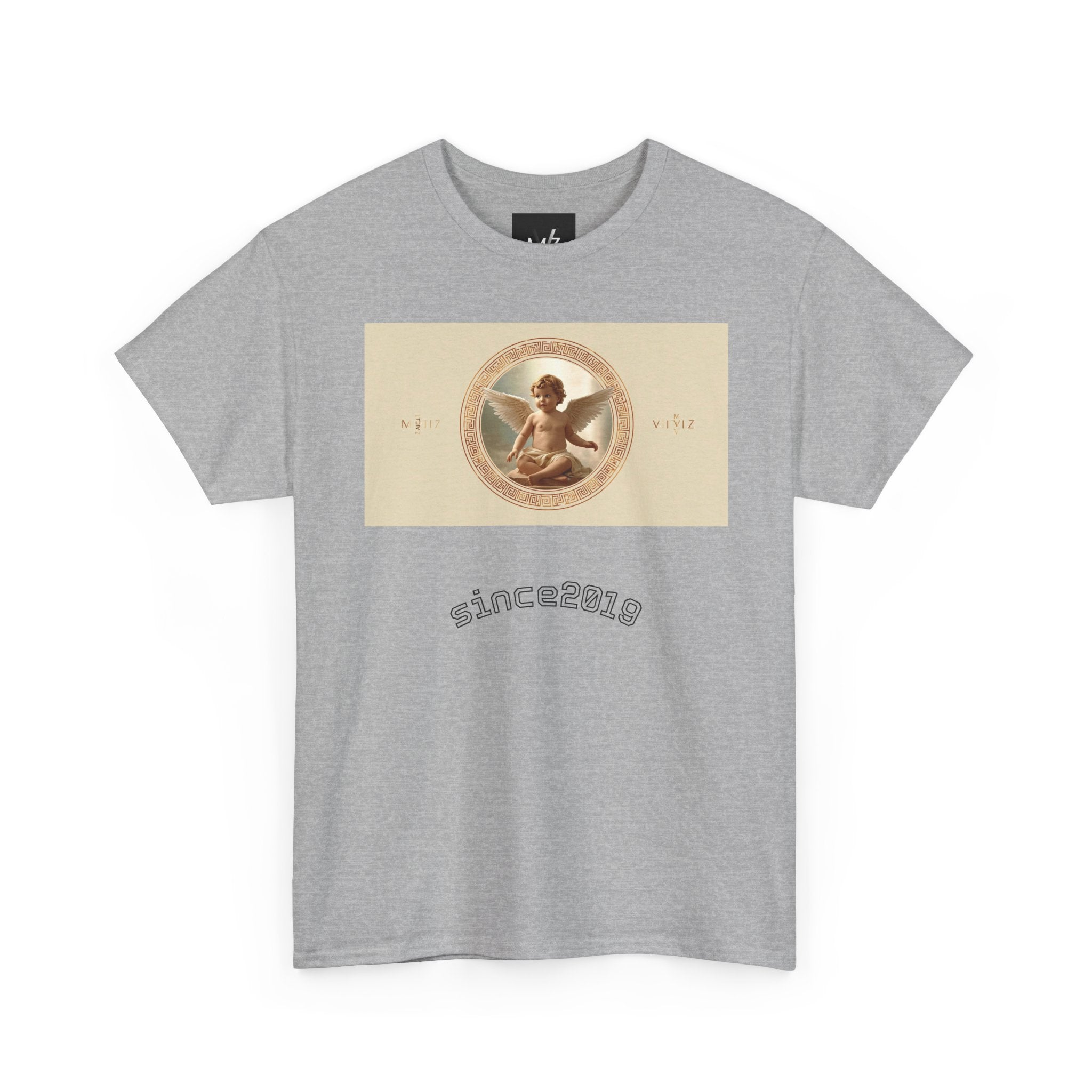 Vintage Cherub Tee — "Sincerely" Retro Angel Graphic T-Shirt
