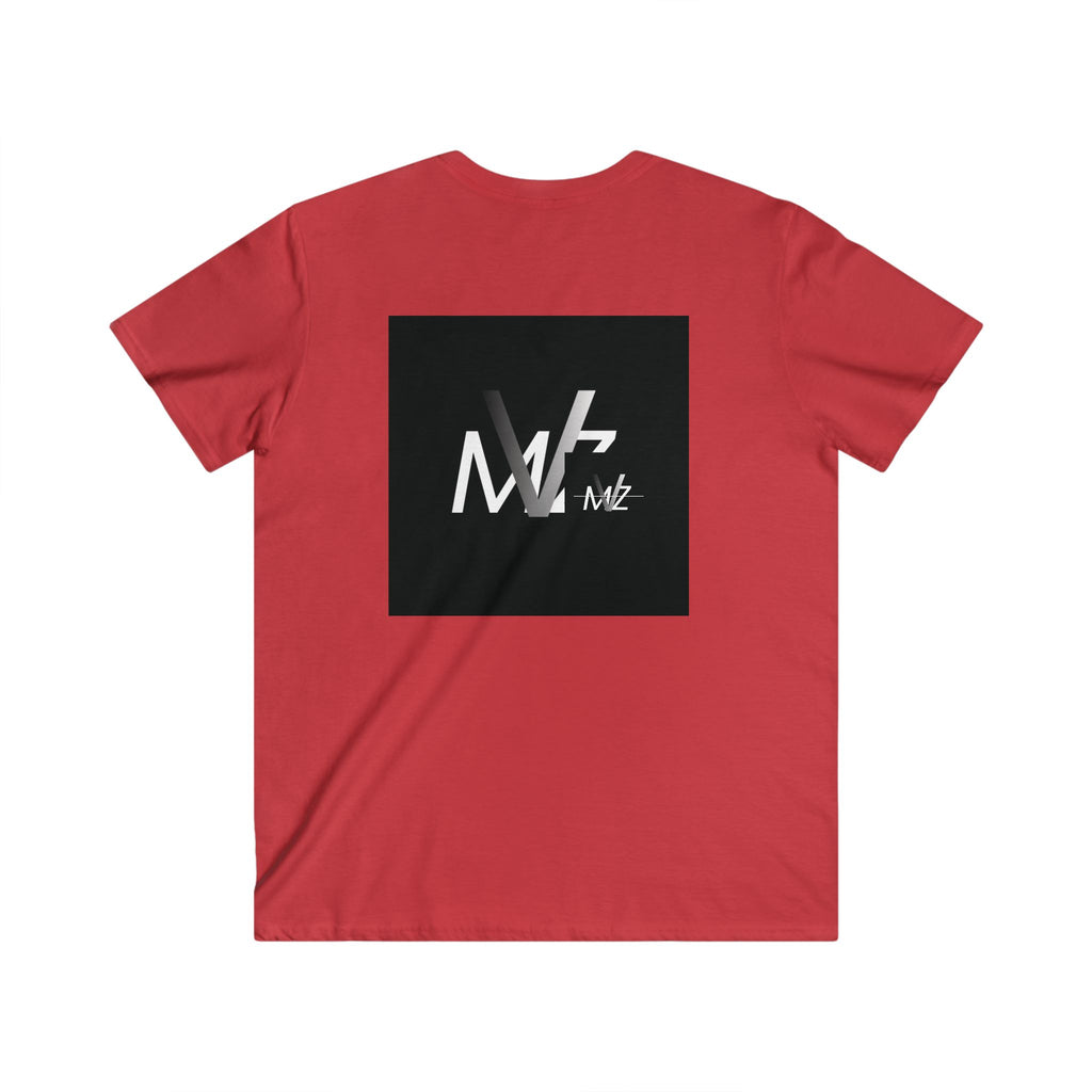 Men's Fitted V-Neck Short Sleeve Tee