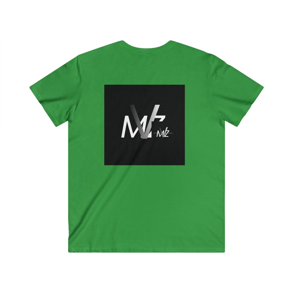 Men's Fitted V-Neck Short Sleeve Tee