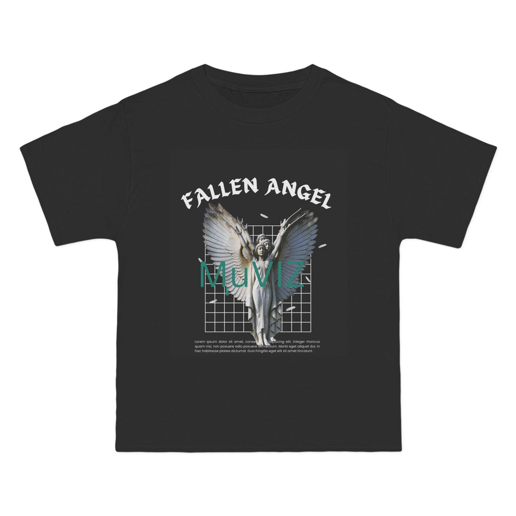 Fallen Angel Graphic T-Shirt — Gothic Winged Design