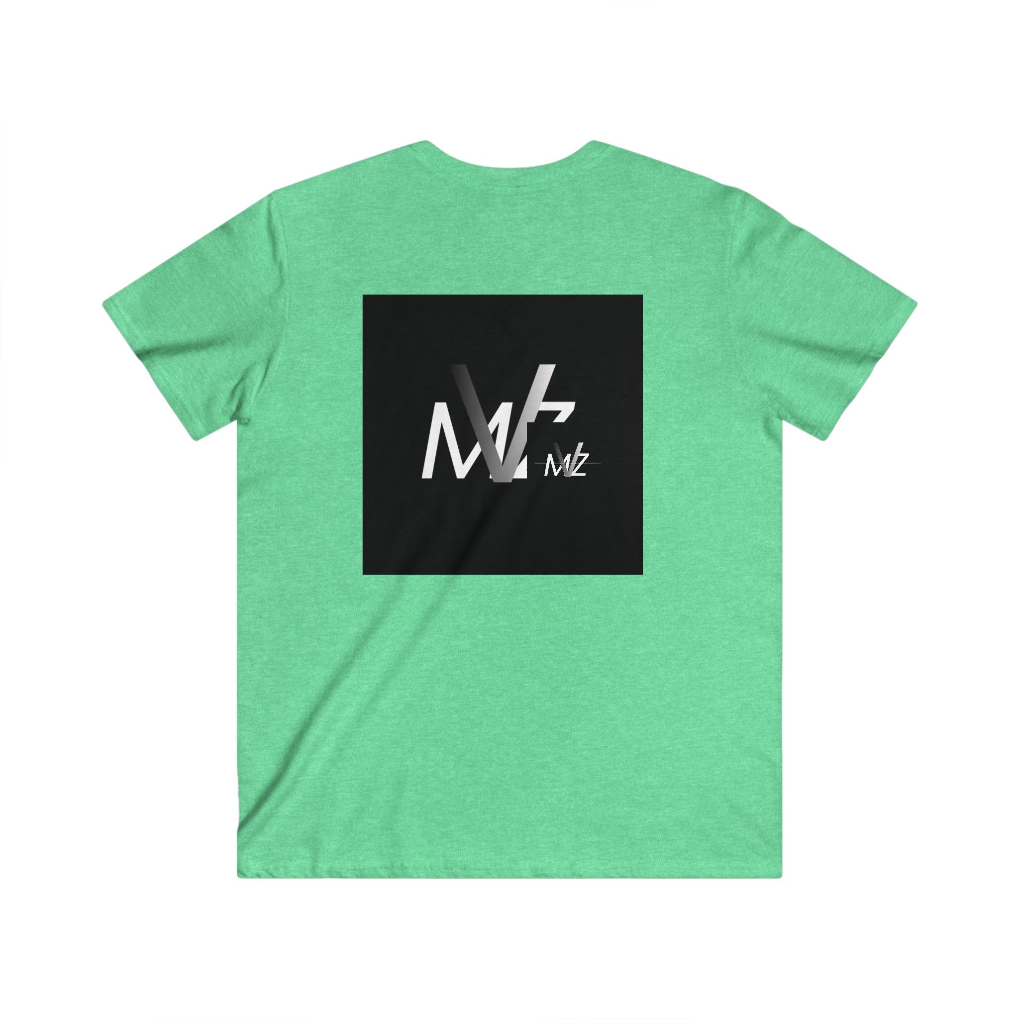 Men's Fitted V-Neck Short Sleeve Tee