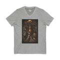 Medieval Fantasy V‑Neck Tee —frase galileo galil