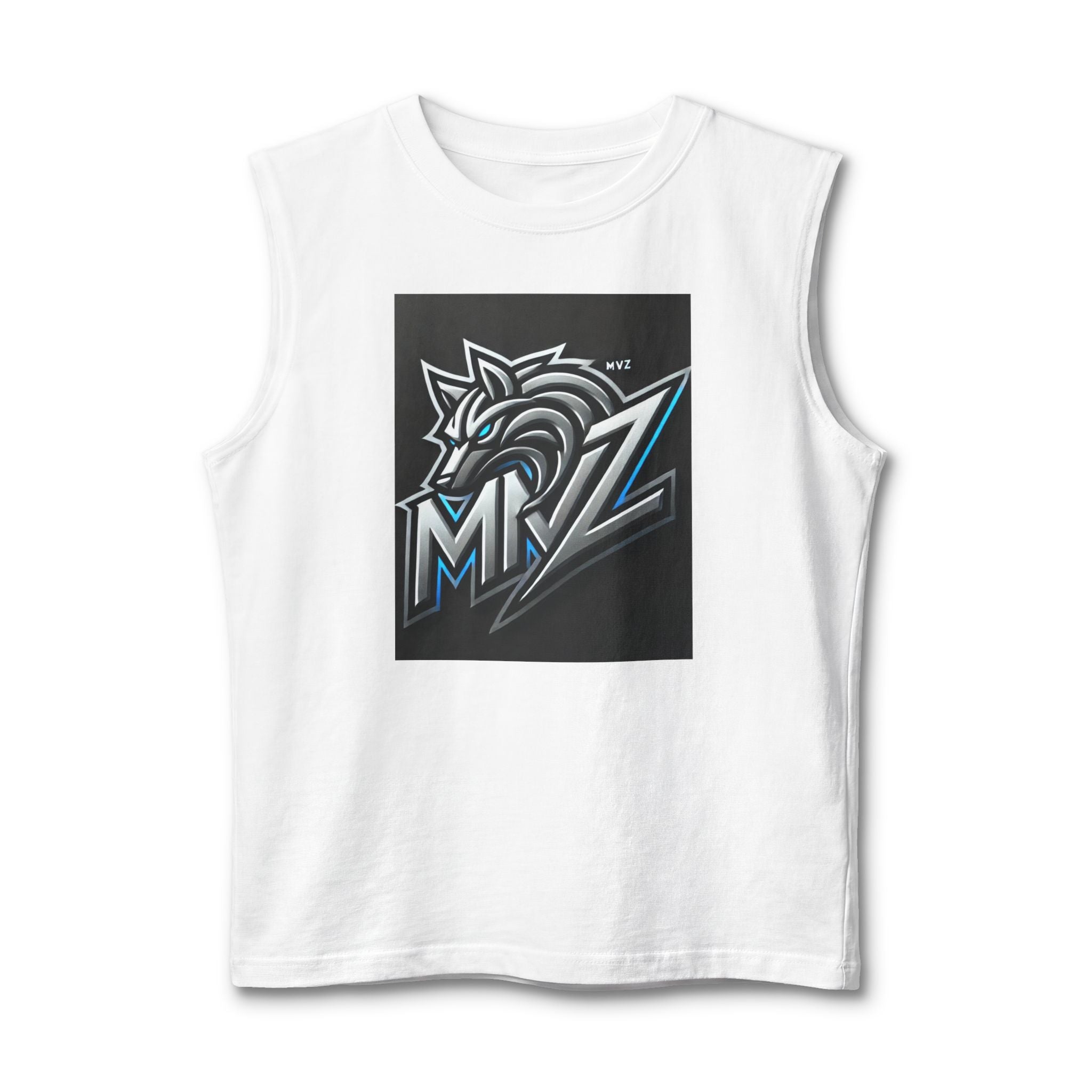 Wolf  Muscle Tank mvz sport — MRZ Graphic Gym Tank Top