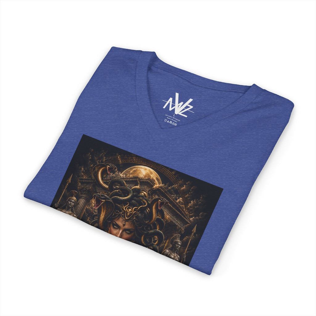 Medieval Fantasy V‑Neck Tee —frase galileo galil