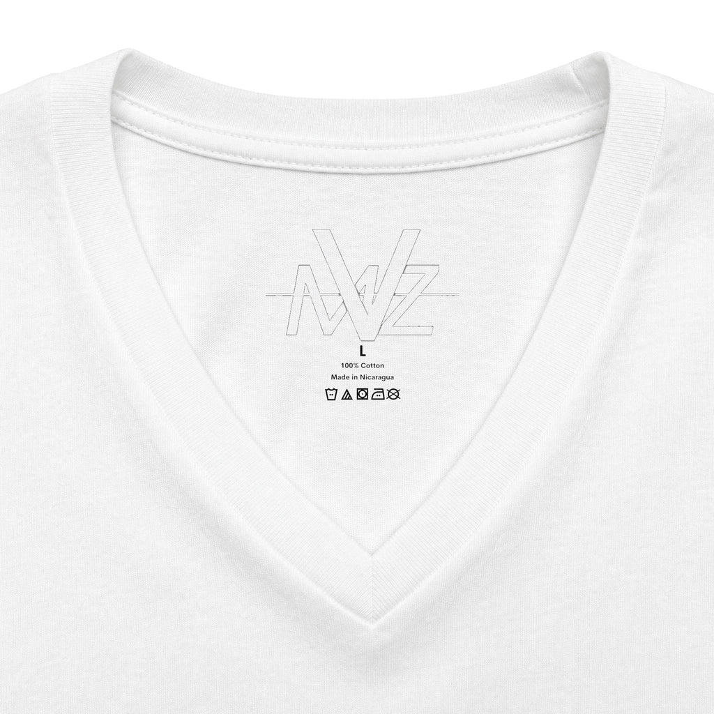 Medieval Fantasy V‑Neck Tee —frase galileo galil