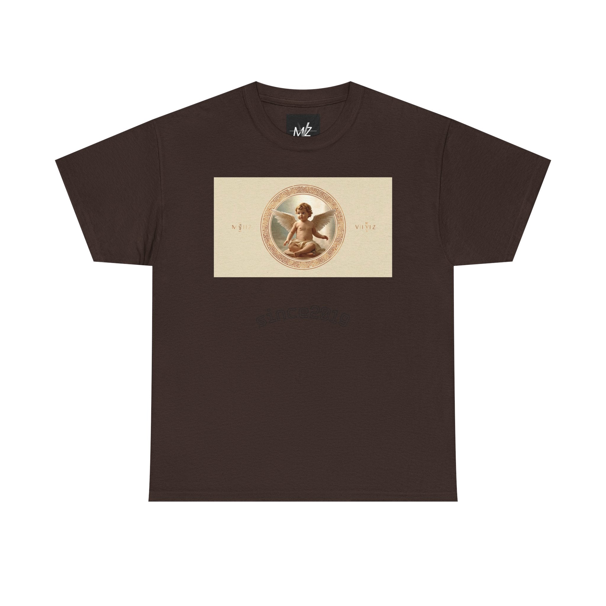 Vintage Cherub Tee — "Sincerely" Retro Angel Graphic T-Shirt