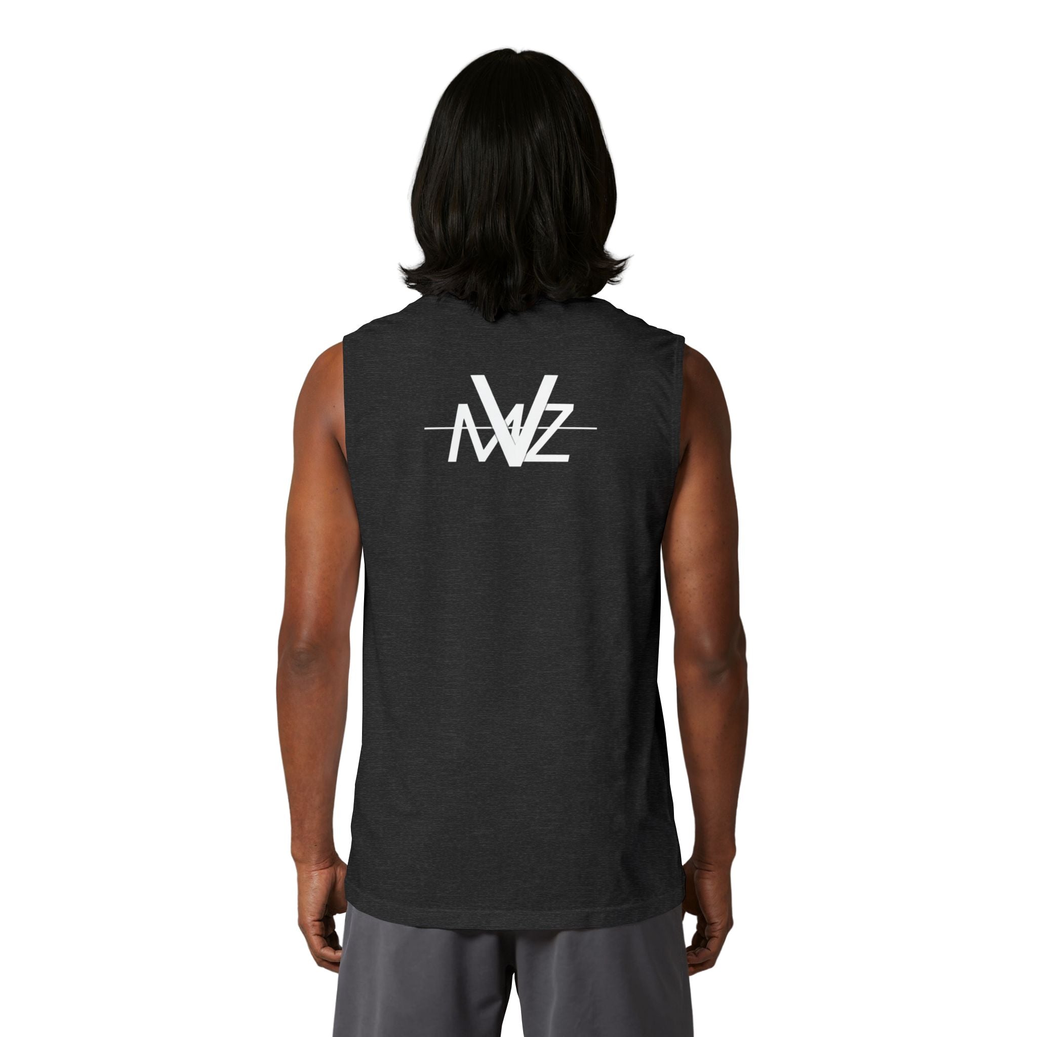 Wolf  Muscle Tank mvz sport — MRZ Graphic Gym Tank Top