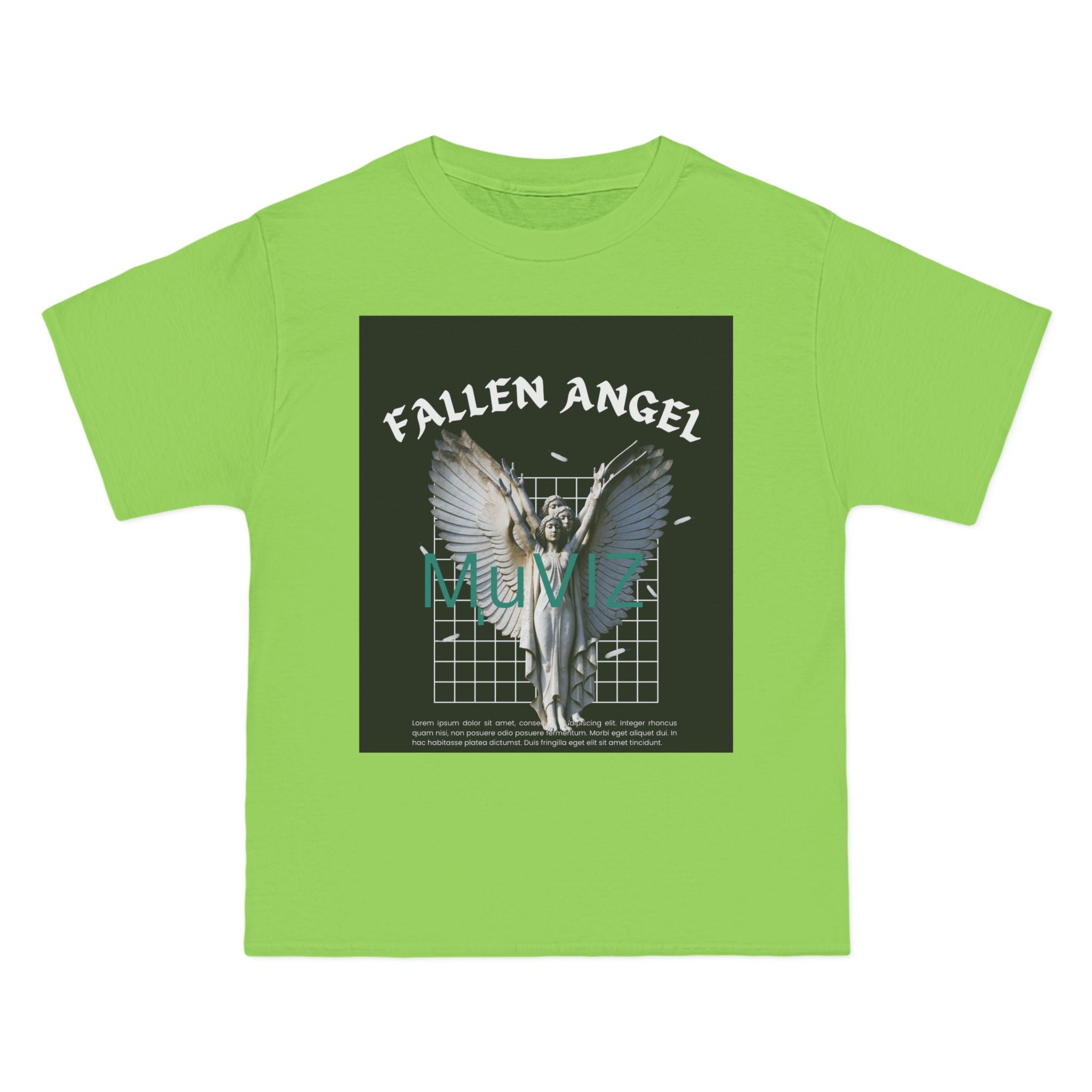 Fallen Angel Graphic T-Shirt — Gothic Winged Design