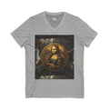 Mona Lisa Coin V-Neck T — VMuViZVintage